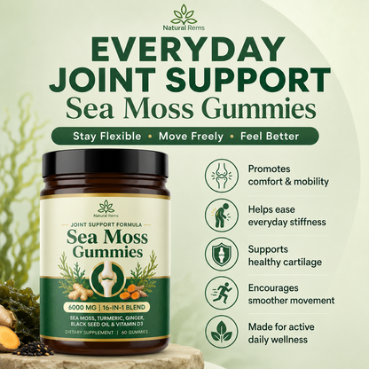 Sea Moss 16-In-1 Gummies - For Joint Relief & Mobility